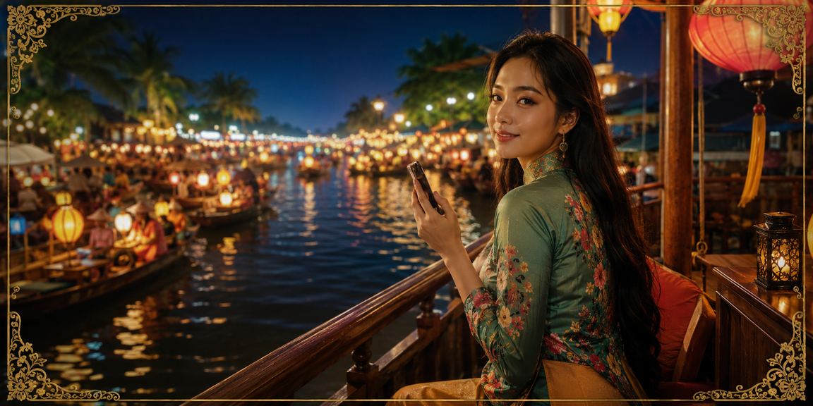 Người chơi tại vùng Mekong truy cập trang casino và giao dịch thanh toán trên điện thoại